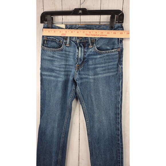 Abercrombie Kids Size 14 Skinny Denim Jeans Straight Leg Youth Unisex EUC - Picture 10 of 10